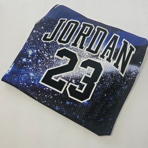 Big Boy's Jordan 23 AOP Jersey - Black & Hyper Royal - Large - NWT